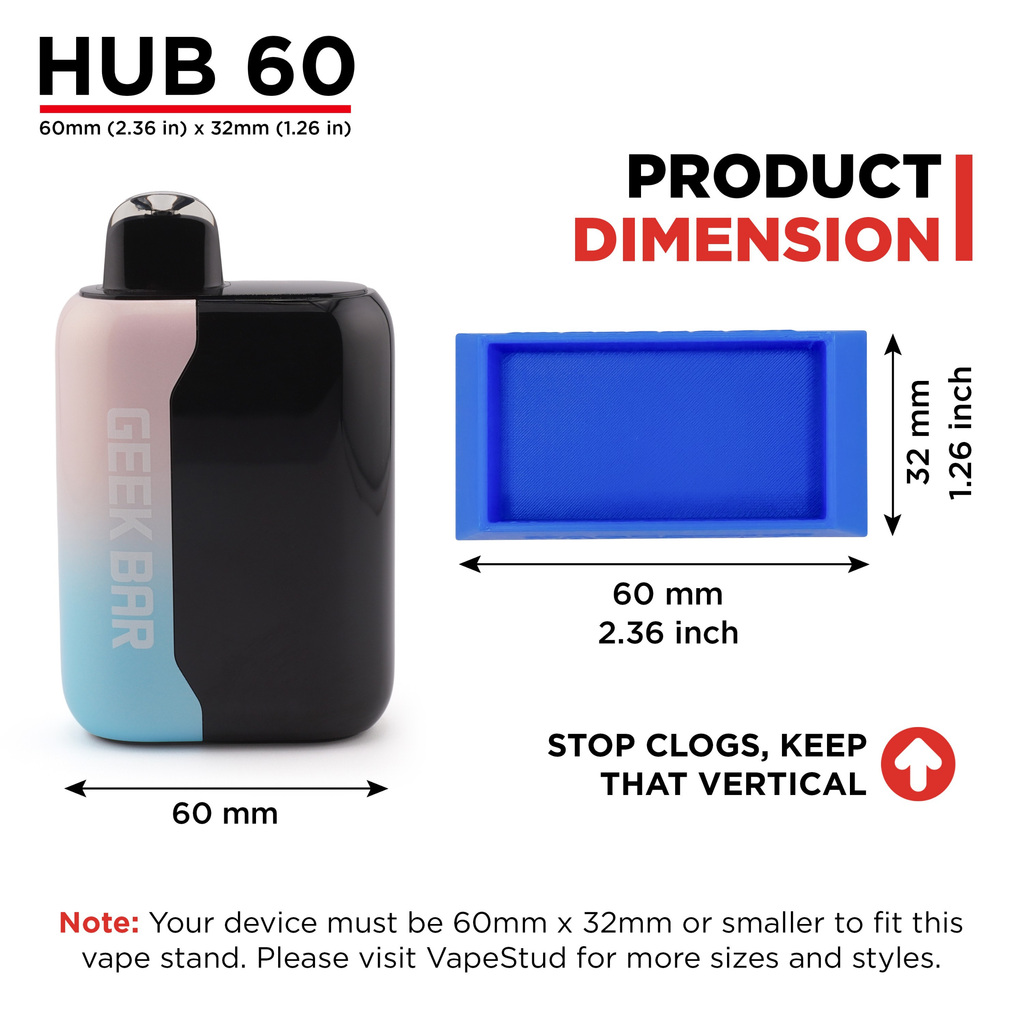 Stick Stud Hubs ( Pack of 4 )